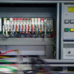 Figure 1: Industrial controllers such as this traditional PLC/PAC, are typically installed in control panels local to the equipment or processes they monitor and automate. Courtesy: Opto 22