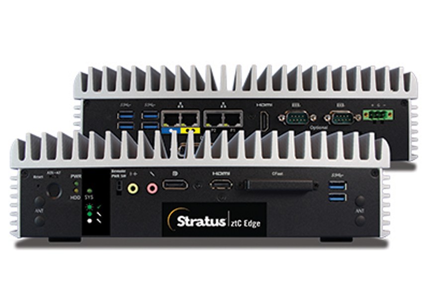 Helping with hybrid operational technology implementations, Stratus’ ztC Edge is a zero-touch, fully virtualized and self-protecting computing platform, specifically designed for industrial edge environments. Courtesy: Stratus Technologies