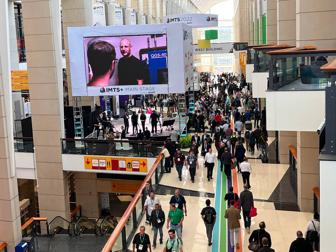 International Manufacturing Technology Show (IMTS) 2022 returned to McCormick Place in Chicago after a 4-year absence due to the COVID-19 pandemic. Courtesy: Chris Vavra, CFE Media and Technology