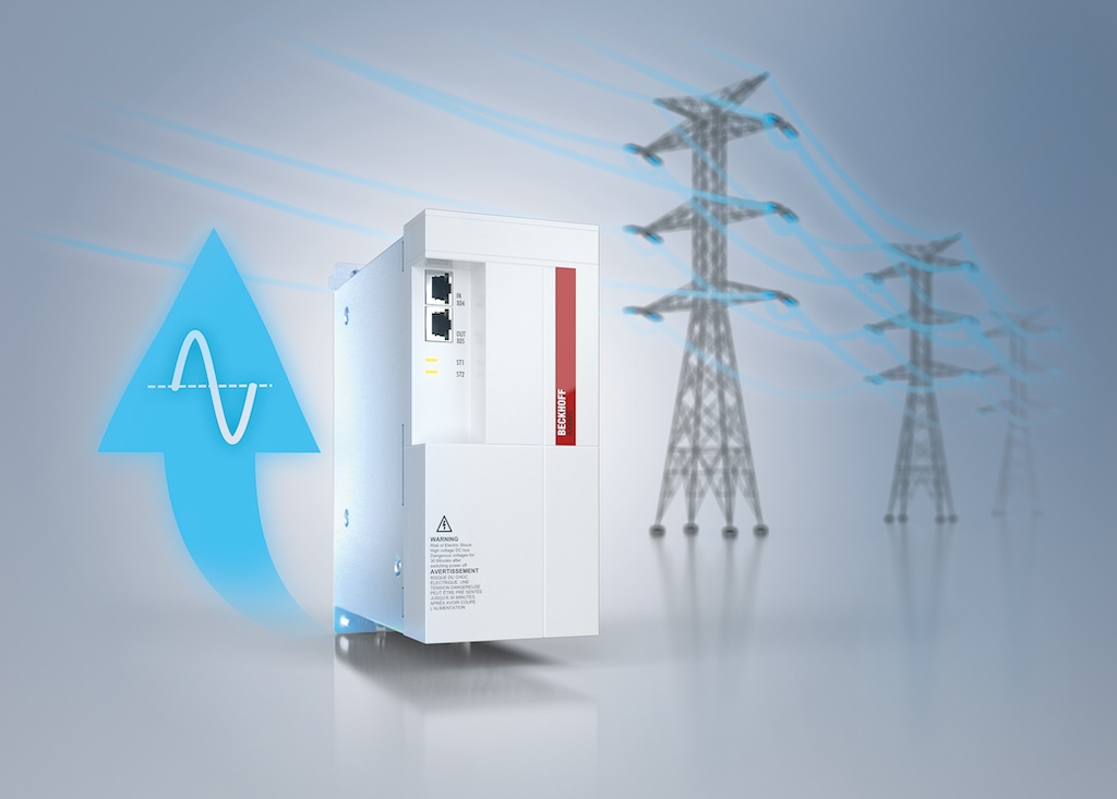 Figure 3: The AX8820 energy recovery module from Beckhoff enables engineers to capture regenerative power in greenfield and brownfield applications to maximize energy efficiency across machines and plants. 