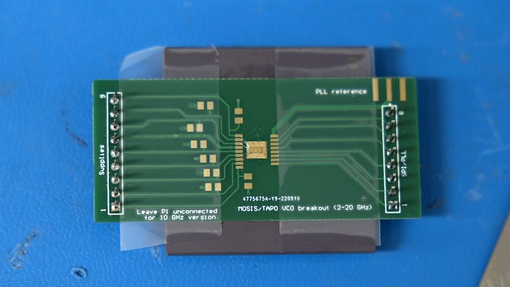 The computer chip designed by Bal Govind and team. Courtesy: Cornell University