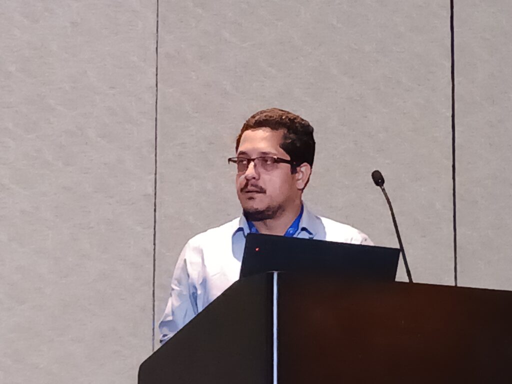 Sunil Vedula, PE, founder and CEO, Nanoprecise, said pumps compressors and turbines provide data to avoid unplanned downtime; most downtime losses are due to rotating machinery, as explained at the 2025 ARC Industry Leadership Forum by ARC Advisory Group. Courtesy: Mark T. Hoske, Control Engineering