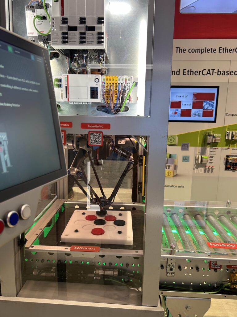 Beckhoff displays its controls at ProMat 2025. Courtesy: Sheri Kasprzak, WTWH Media