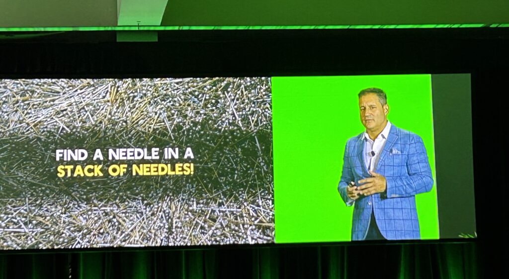 ProMat 2025 keynote speaker Paul Zikopoulos, vice president of Cognitive BigData Systems at IBM, discusses the criticality of an information architect in artificial intelligence.