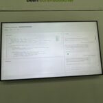 A demonstration in the Schneider Electric booth showcased copilot as a PLC code generator. Courtesy: Sarah Wynn, WTWH Media