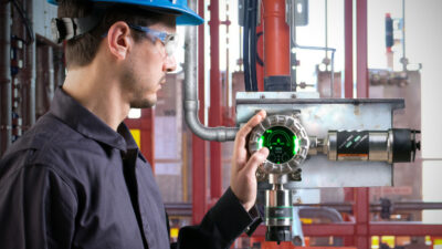 The Ultima X5000 gas monitor for oxygen, toxic and combustible gases features MSA XCell gas sensors with TruCal technology that offer calibration cycles of up to 24 months. In addition, the gas transmitter's advanced, multi-lingual OLED display is easy to read and features a touch-screen interface for more intuitive navigation. Courtesy: MSA Safety.